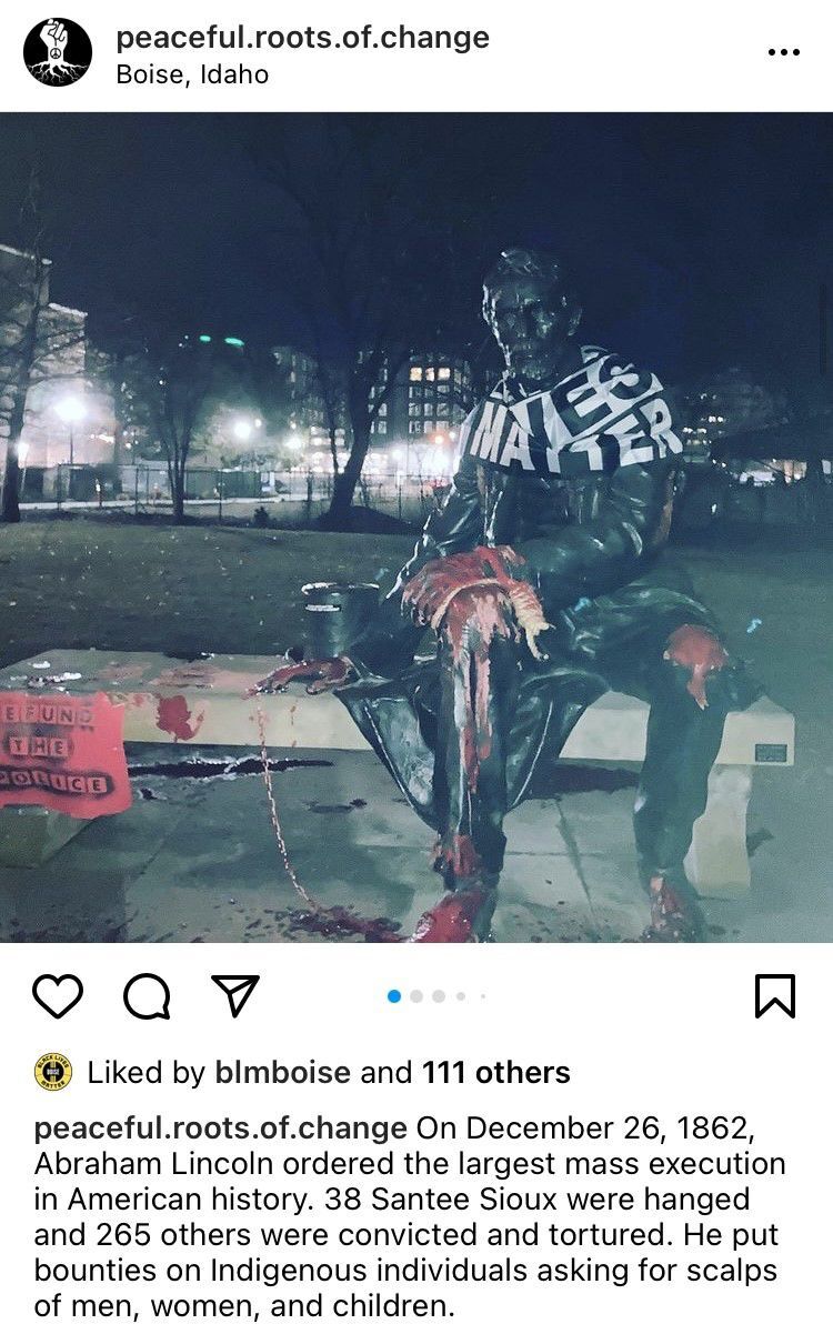 Lincoln statue